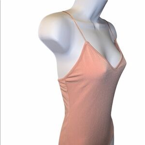 Forever 21 light pink/blush bodysuit XS
